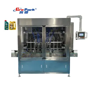 Factory Price Fully Automatic Plastic Bottle Car Industry Motor Oil Filling Machine
