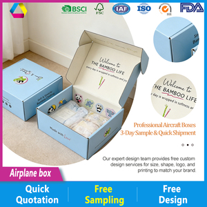 Boîte d'emballage personnalisée avec logo, écologique, pour produits de beauté naturelle, boîte d'expédition, boîte <span class=keywords><strong>en</strong></span> <span class=keywords><strong>carton</strong></span> ondulé, portable, étanche - Product Image 4