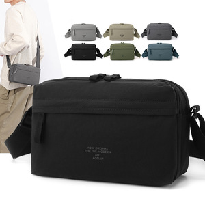 Waterproof High Quality Lightweight Nylon Sport Fashion <b>Chest</b> Bag Zipper Closure Breathable Running Shoulder Bag Outdoor - Product Image 1