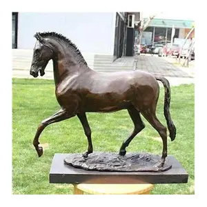 Escultura de bronze em tamanho real para decoração, utilitário de alta dureza personalizado de fábrica