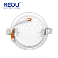 KEOU – plafonnier LED encastré 12W 2700-6500K à faible coût pour le commerce