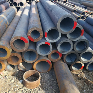 Tubería de Acero sin Costura, Acero al Carbono Laminado en Caliente, Sin Aleación, Estándar GB, Tubería Redonda para Estructuras - Product Image 4