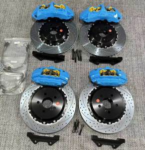 ชุดเบรกคาลิปเปอร์หน้าและหลัง 6 จุด สำหรับ BMW ซีรีส์ 1/3/5 X5/X6/X7/M3/M4/M5/G20/G28/E90/E30 - Product Image 1