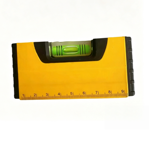 Niveau à bulle magnétique en alliage d'aluminium jaune, mini, multi-spécifications, règle de mesure d'angle compacte, vente en gros d'usine - Product Image 2