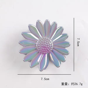 กิ๊บติดผมรูปดอกทานตะวันและดอกอีฟเวอร์เบอร์รี่แบบขายส่ง กิ๊บหนีบผมรูปดอกไม้ กิ๊บหนีบผมทรงฉลาม เครื่องประดับผม - Product Image 6