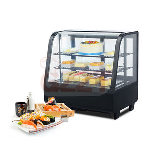 Vidrio desempañador refrigerado por aire Supermercado Usado Exhibición <span class=keywords><strong>refrigerada</strong></span> <span class=keywords><strong>Vitrina</strong></span> Comercial Exhibición Pastel Refrigerador <span class=keywords><strong>Vitrina</strong></span> - Product Image 2
