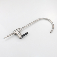 Nouvelle Arrivée Robinet Purificateur d'Eau Froide par Osmose Inverse en Acier Inoxydable, Monocommande Manuelle, Rotation à 360 Degrés pour Usage Domestique