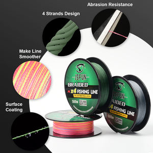 Jsfun <span class=keywords><strong>สาย</strong></span>เคลือบลวดถัก<span class=keywords><strong>8</strong></span>เส้น500ม. <span class=keywords><strong>สาย</strong></span><span class=keywords><strong>ปอนด์</strong></span>นับปอนด์34LB-96LB ผู้นำสายการประมง monofilament - Product Image 3