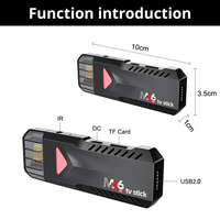 Clé TV M96 4K la moins chère de 2023, Android 10, système d'exploitation ATV, dongle TV portable, 2 Go de RAM, 16 Go de ROM, décodeur IPTV, boîtier TV intelligent 4K, Fire Stick