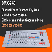 Console d'éclairage de scène, variateur LED, contrôleur Pioneer DJ 240 DMX pour discothèque