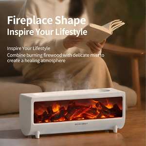 Mini Difusor de Aroma Essencial para Mesa com Temporizador e Lâmpada de Atmosfera Multicolorida, Umidificador para Hotel e Residência - Product Image 5