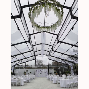 Tenda Katedral tugas berat 500 orang, tenda pesta transparan pernikahan untuk acara luar ruangan 10X10 - Product Image 1