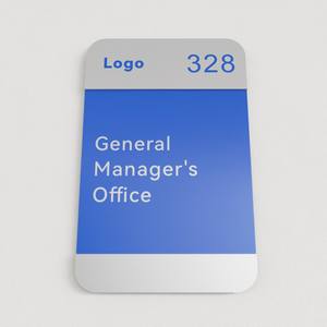 <span class=keywords><strong>Plaque</strong></span> signalétique remplaçable personnalisée Plaques numéros <span class=keywords><strong>de</strong></span> maison Acrylique Acier inoxydable <span class=keywords><strong>Plaque</strong></span> <span class=keywords><strong>de</strong></span> porte d'appartement Panneau <span class=keywords><strong>de</strong></span> porte <span class=keywords><strong>de</strong></span> bureau - Product Image 2