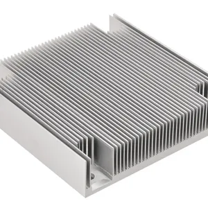 Runder Aluminium kühlkörper in Aluminium profilen/eloxierter Aluminium kühlkörper
