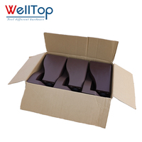Accessoires de meubles Offre Spéciale Quincaillerie Pieds de support de jambe de meuble gris foncé Pieds de canapé en plastique pour lit de meuble de table