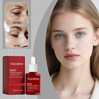 Sérum raffermissant NAD 30ml, extrait de collagène, anti-rides, éclaircissant, hydratant, anti-âge, sérum pour le visage avec vitamine C, estampillage doré