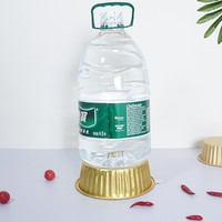 Moule à gâteau rond de 8 oz, couleur naturelle, mini, jetable, en aluminium, conteneurs en blister PP, bol à pâtisserie, gobelets à crème glacée, couvercles