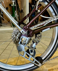 Bicicleta Plegable MINT de 16 Pulgadas y 6 Velocidades, Cuadro de Aleación de Aluminio BOB A6 Mintparts, Bicicleta Plegable Ligera, Mini Bicicleta Plegable de Tres Pliegues - Product Image 5