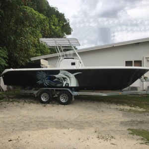 Grandsea - Barco de Pesca de 24 Pies con Consola Central de Fibra de Vidrio, Motor Fuera de Borda, en Venta - Product Image 6