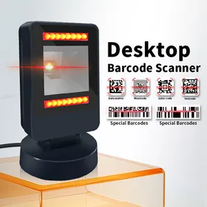 JR T26 Desktop Barcode Scanner For Cash Register 2D 1D QR Supermarket Retail
