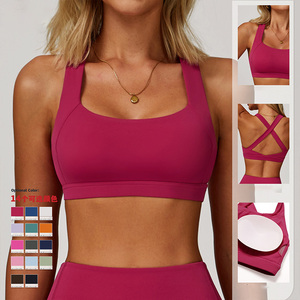 Di alta qualità da palestra femminile per donna <span class=keywords><strong>reggiseni</strong></span> sportivi per donna abbigliamento sportivo Top Fitness <span class=keywords><strong>Push</strong></span>-<span class=keywords><strong>Up</strong></span> reggiseno da palestra imbottito reggiseno da allenamento - Product Image 3