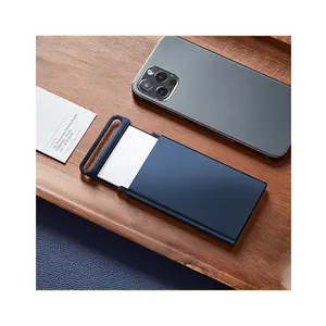 Tarjetero de aluminio personalizado, gadgets personalizados - Product Image 3