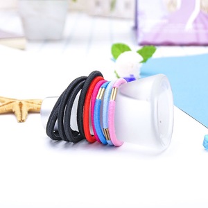 Élastiques à cheveux colorés et très élastiques pour filles, usage quotidien, 5 couleurs et noir, fabriqués en Chine - Product Image 3