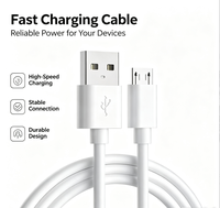Câble de données mobile en silicone PVC de haute qualité 5A à charge rapide, 1m-5m, USB Micro USB pour téléphones Android, vente en gros