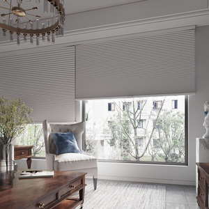 Persianas Celulares Eléctricas con Protección UV, Tela de Doble Capa, Tipo Panal, Precio Marcado para <span class=keywords><strong>Descuentos</strong></span> por Pedidos al por Mayor, Personalizables - Product Image 1