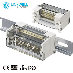 Bloc de distribution d'alimentation <span class=keywords><strong>sur</strong></span> <span class=keywords><strong>rail</strong></span> <span class=keywords><strong>DIN</strong></span> industriel Linkwell LK415 - Product Image 4