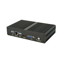 Mini serveur 4405U avec 4 Go de RAM DDR4, 32 Go de SSD Msata, routeur d'appareil réseau, pare-feu Pfsense 6 Lan sans ventilateur, PC
