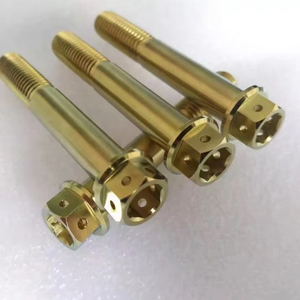 Perno de cabeza avellanada <span class=keywords><strong>serie</strong></span> M10 de titanio hecho a medida procesado con servicios de doblado de soldadura de corte - Product Image 4