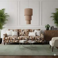Lámpara Colgante de Pared Hecha a Mano, Estilo Bohemia, Macramé, Tejida en Poliéster, Ecológica, para Decoración de Interiores del Hogar
