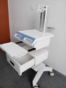 Robot phẫu thuật đứng Robot phẫu thuật systom Xe đẩy Robot phẫu thuật thiết bị giỏ hàng - Product Image 6