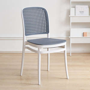 French Style Colors <b>High</b> <b>Back</b> Outdoor Restaurant Cafe <b>Chair</b> Plastic Rattan Seat Dining Room <b>Chairs</b> <b>for</b> <b>Sale</b> - Product Image 5