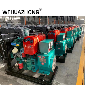 เครื่องกำเนิดไฟฟ้าแม่เหล็ก 20kva สำหรับใช้ในบ้าน ขับเคลื่อนด้วยเครื่องยนต์ 2 สูบ รุ่น HZ20GF ขาย เครื่องกำเนิดไฟฟ้าเฟสเดียว สามเฟส รุ่น HZ20GF - Product Image 4