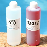 Solution de Recharge Liquide pour Tests d'Eau de Piscine, Solution de Recharge pour Tests de pH et de Chlore OTO pour Kit de Test d'Eau de Piscine