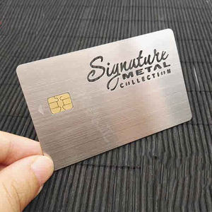 <span class=keywords><strong>Tarjeta</strong></span> de visita VIP de acero inoxidable de gama alta personalizada, logotipo corporativo de aniversario, recuerdo, regalo de Navidad, <span class=keywords><strong>tarjeta</strong></span> de Metal - Product Image 6