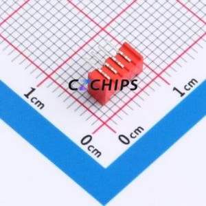 A125F1W1-2R4P12 Wire-to-<b>Board</b> <b>Pin</b> Header Bent Lead Through Hole,P=1.25mm 1x4P 1.25mm Right Angle Insert PicoBlade (MX 1.25) - Product Image 2