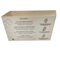 Manchons d'emballage pour chaussettes en papier couché 350g, conçus sur mesure, faible MOQ, impression de logo pour chaussettes de football
