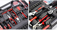 Kit de Herramientas para Electricista y Carpintero - Kit de Mantenimiento Manual con Herramientas Metálicas, Estuche Rígido, Garantía de 3 Años