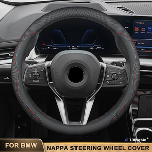 Volante de Cuero para BMW E36 E46 E39 E60 E88 E90 E91 E70 G05 F10 F15 F20 F30 G20 G30 X1 X3 X4 X5 X6 X7 M3 M4 <span class=keywords><strong>M5</strong></span> - Product Image 1
