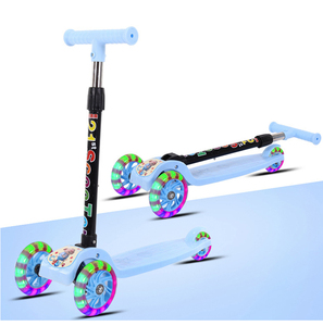 <span class=keywords><strong>Monopattino</strong></span> Pieghevole 3 in 1 per Bambini, Scooter Multifunzionale per Bambini e Neonati con Tre Ruote - Product Image 3