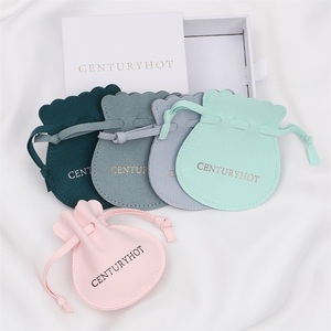 PUPPYSEW Bolsas de Microfibra al por Mayor para Joyería, Bolsas para Collares, Pendientes y Pulseras, Bolsa con Cordón para Joyería con Logotipo - Product Image 5