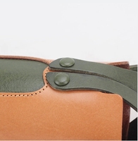 Porte-bouteille de vin unique Porte-vin Sac fourre-tout en cuir véritable Réutilisable Bouteille de vin rouge Sac isotherme avec poignées
