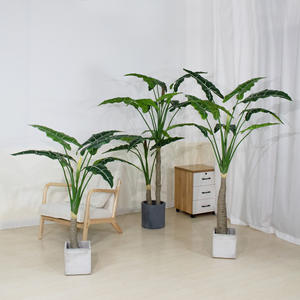 Vente chaude Artificielle Feuille D'<span class=keywords><strong>arum</strong></span> Plante Simulation Plante Verte <span class=keywords><strong>Arum</strong></span> <span class=keywords><strong>En</strong></span> <span class=keywords><strong>Pot</strong></span> Bureau Intérieur Extérieur Décoration Plante - Product Image 2