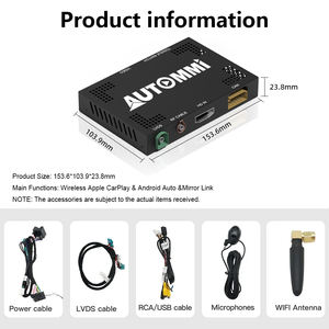 Module d'interface décodeur sans fil CarPlay Android Auto pour BMW CCC CIC NBT EVO System F10 F20 F21 F23 F30 X1 X2 X3 X4 X5 X6 - Product Image 4