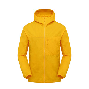 A609 경량 지퍼 아웃도어 재킷 통기성 방수 UPF50 + 자외선 차단 의류 - Product Image 3