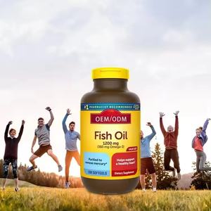 อาหารเสริม โอเมก้า รสเลมอน น้ำมันปลาโอเมก้า 3 แบบแคปซูลนิ่ม ปราศจากกลูเตน 1000 มก. ซอฟต์เจล - Product Image 4