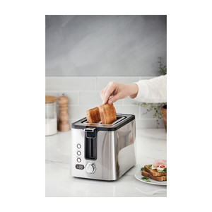 Tostapane Intelligente in Acciaio Inox a 2 Fette con Timer Digitale e Funzioni di Cancellazione, Riscaldamento e Scongelamento - Product Image 2
